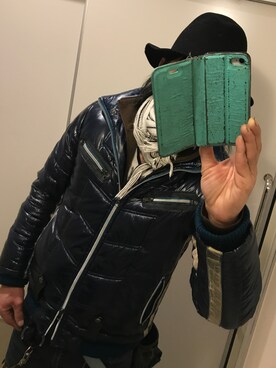 CLONE DEVGRUのダウンジャケット/コートを使った人気ファッション
