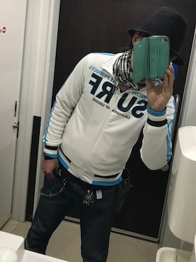 「平成最後のWEARISTAセンバツ」｜「アイテム（ジャージ）」を使った、ともキングさん（メンズ・176cm）の春コーディネート
