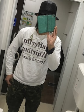 「Cinemaのアイテム」を使った、ともキングさん（メンズ・176cm）の春コーディネート