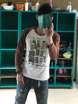 「アイテム（アナログ腕時計）」を使った、ともキングさん（メンズ・176cm）の春コーディネート