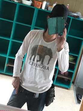 「Pincponc（ピンクポンク）のアイテム」を使った、ともキングさん（メンズ・176cm）の夏コーディネート