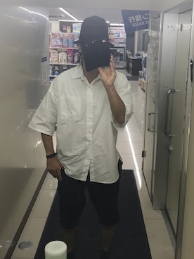 「bike star（バイクスター）のアイテム」を使った、ともキングさん（メンズ・176cm）の夏コーディネート