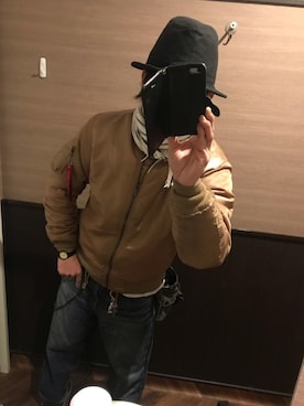 「SCANNER（スキャナー）のアイテム」を使った、ともキングさん（メンズ・176cm）の春コーディネート