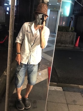 「Body Glove（ボディグローブ）のアイテム」を使った、ともキングさん（メンズ・176cm）の夏コーディネート