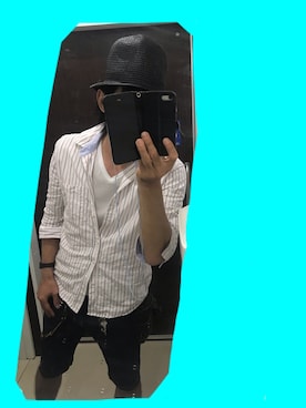 「CORISCO（コリスコ）のアイテム（トップス）」を使った、ともキングさん（メンズ・176cm）の秋コーディネート