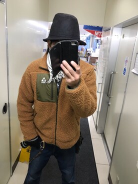 「GERRY（ジェリー）のアイテム（ジャケット/アウター）」を使った、ともキングさん（メンズ・176cm）の冬コーディネート