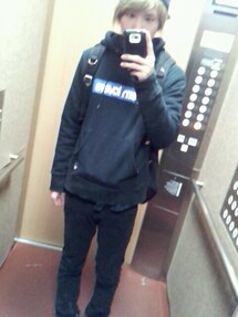 used | 黒パーカー
(パーカー)