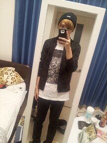 And A | 黒ニット帽(ニットキャップ/ビーニー)