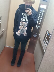 MILKBOY | 黒パーカー
(パーカー)