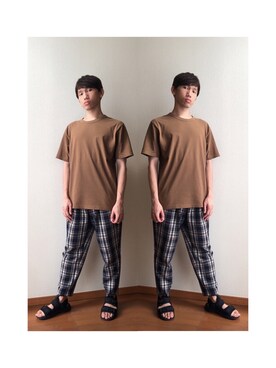 ANDOREさん（メンズ・180cm）の夏コーディネート