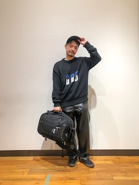「bach（バッハ）のアイテム」を使った、takuさん（メンズ・178cm）の冬コーディネート