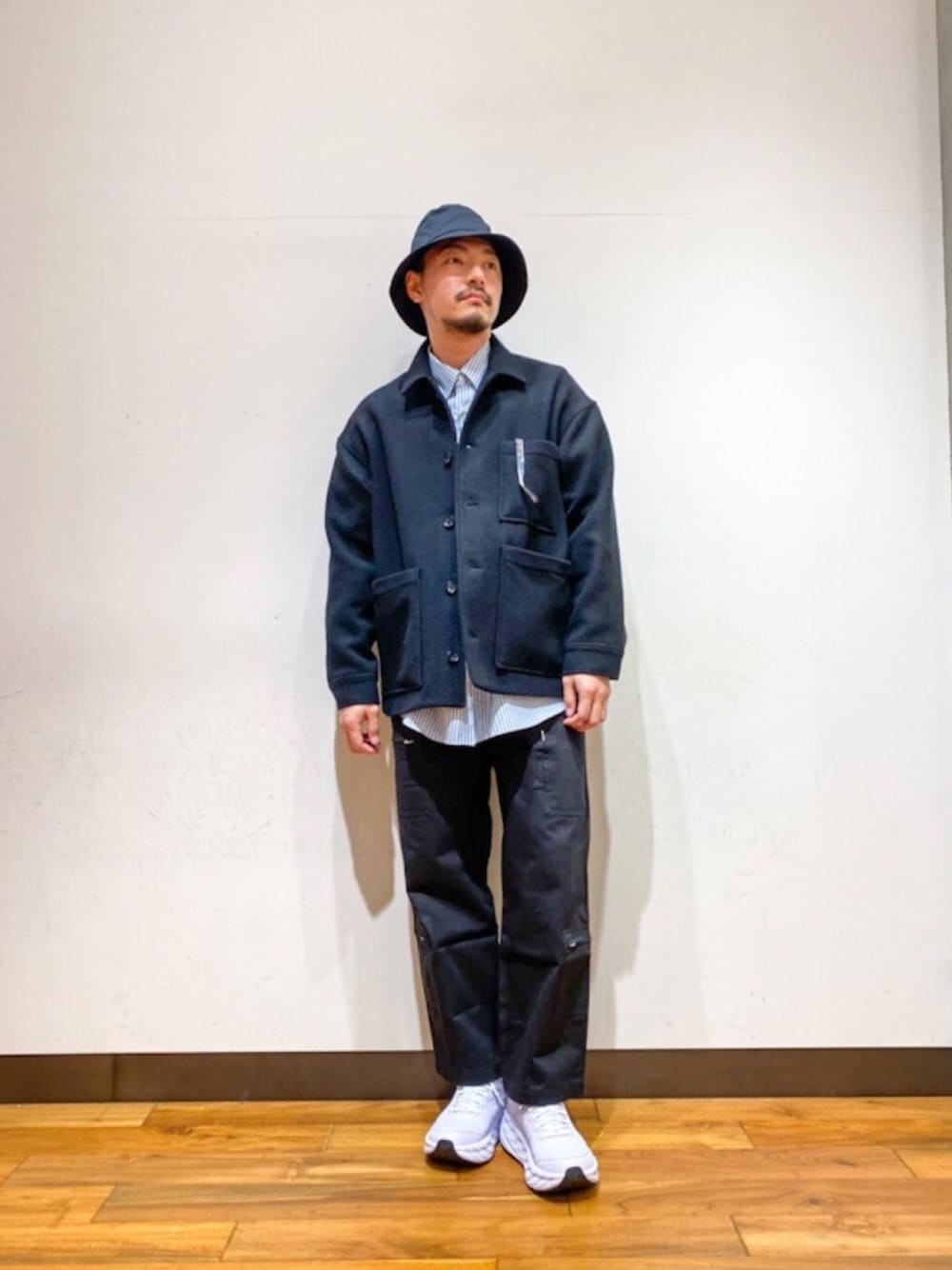 RESEARCH 【新品】URBAN メルトンバルーンフィットカバーオール RESEARCH（アーバンリサーチ）の「メルトンバルーンフィット URBAN L ジャケット・アウター