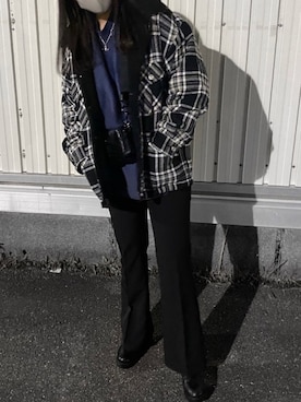 ざきおさん（レディース・160cm）の秋コーディネート