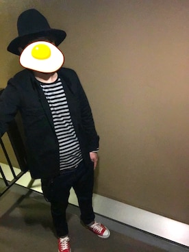 コッスーさん(メンズ・182cm)の春コーディネート