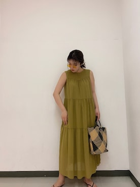 TANAKAさん(レディース・166cm)の春コーディネート