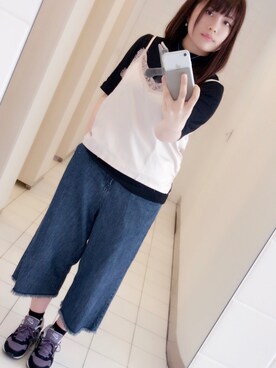 Seuta.Yさん（レディース・158cm）の春コーディネート