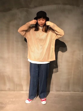 たかはしよしみさん（レディース・160cm）の夏コーディネート