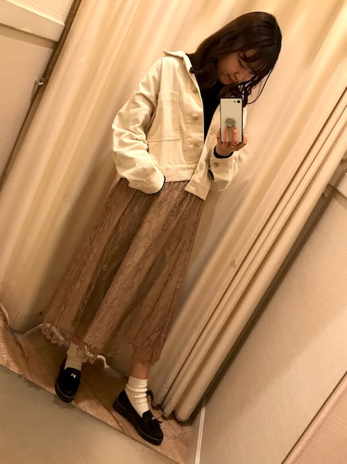 Earth Music Ecologymasamiさんのスカートを使ったコーディネート Zozotown