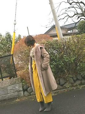 yumi☆さん(レディース・159cm)の冬コーディネート