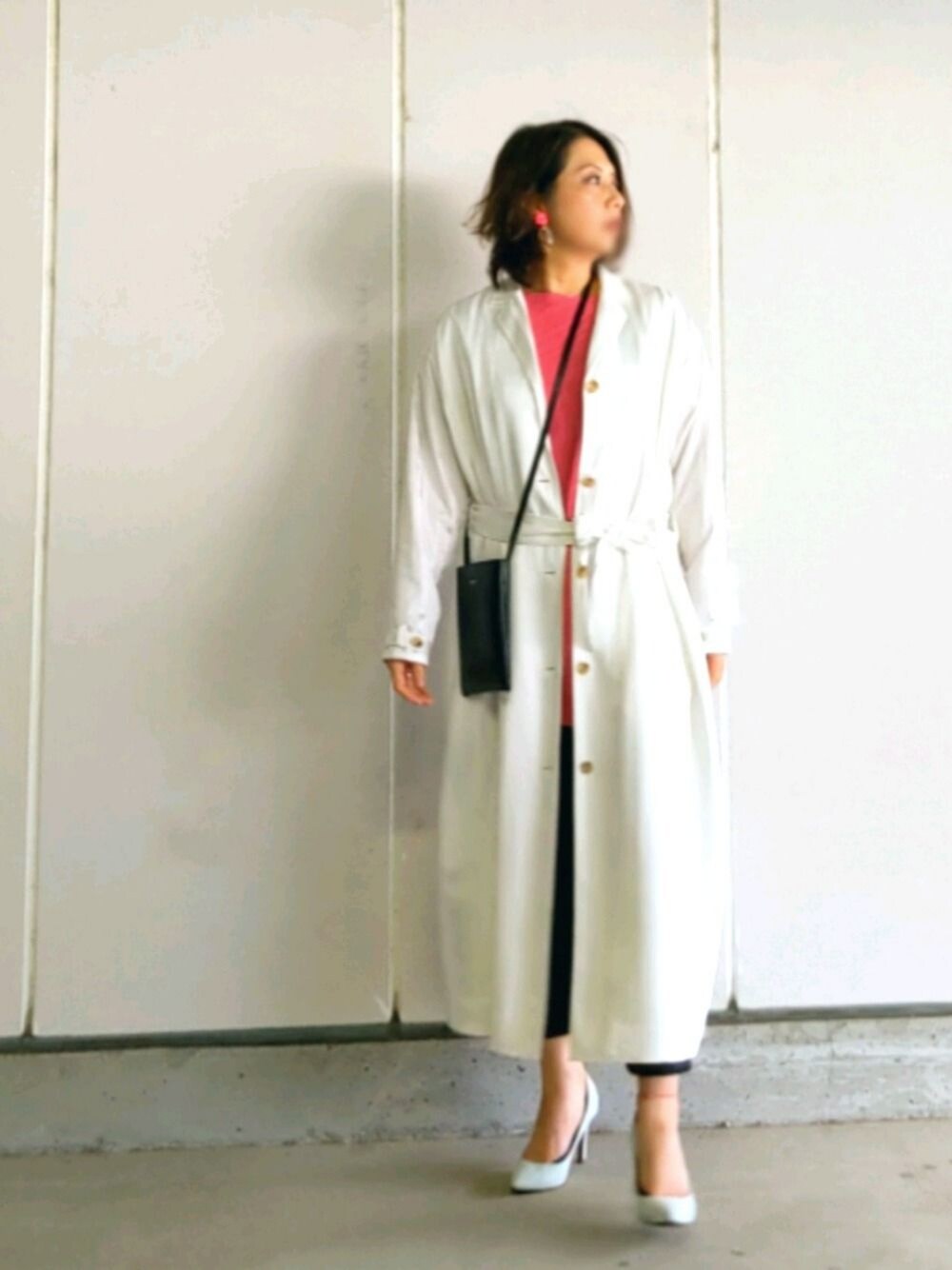 ジャケット・アウター AMERI UNDRESSED STRIPE OVER SHIRT DRESS AMERI undressed stripe over shirt dress - メルカリ