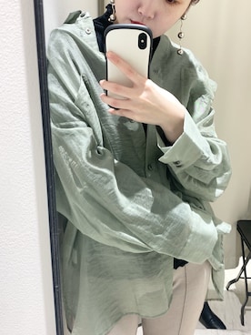 「自撮り」｜tani_lemageさん（レディース・160cm・20代）の冬コーディネート
