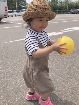 riiさん（キッズ・70cm）の春コーディネート