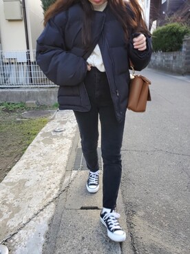 「Atarayo（アタラヨ）のアイテム」を使った、haruさん（レディース・150cm）の冬コーディネート