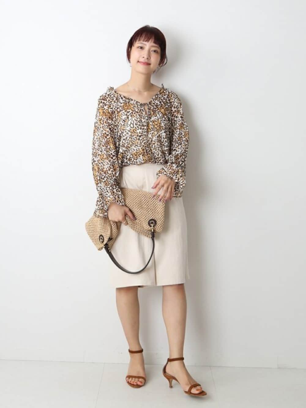Spick & Span - Spick&Span レオパード2wayブラウス Spick & Span（スピックアンドスパン）の「レオパードプリント