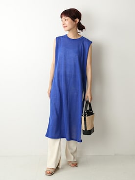 ワンピースを使った パンツレイヤード のコーディネート一覧 Wear