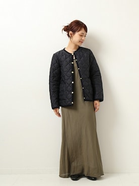 「Spick & Span（スピックアンドスパン）のアイテム（その他アウター）」を使った、moritaさん（レディース・153cm）の夏コーディネート