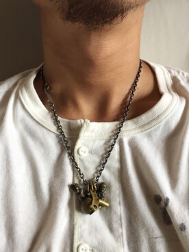 「WEIRDO（ウィアード）のアイテム（アクセサリー）」を使った、薫さん（メンズ・167cm）の秋コーディネート