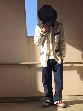 「OLD CROW」｜薫さん（メンズ・167cm）の冬コーディネート