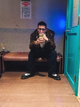 「WEIRDO（ウィアード）のアイテム」を使った、薫さん（メンズ・167cm）の夏コーディネート