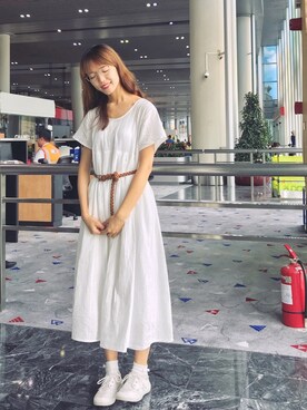 withchikaさん（レディース・160cm）の夏コーディネート