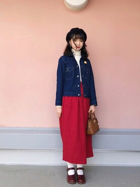 「MichaelKors」｜「アイテム（ジャケット/アウター）」を使った、withchikaさん（レディース・160cm）の春コーディネート