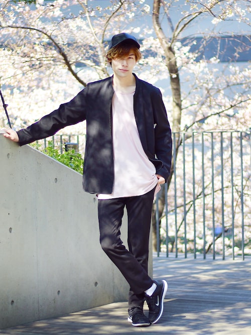 jin、レオナ−ル黒 ノーカラージャケット 13号 c_mono_2205_spfashion_3_nocoll