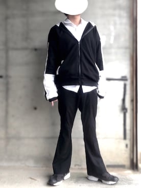 しろくろさん（メンズ・164cm）の春コーディネート