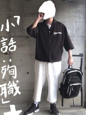 しろくろさん（メンズ・164cm）の春コーディネート