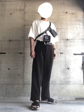 しろくろさん（メンズ・164cm）の夏コーディネート