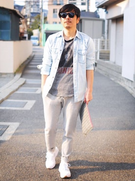 NOBさん（メンズ・170cm）の春コーディネート