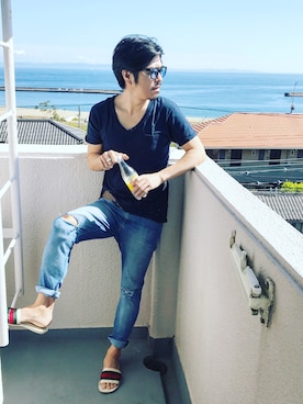 NOBさん（メンズ・170cm）の春コーディネート