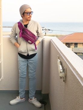 NOBさん（メンズ・170cm）の春コーディネート