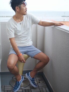 NOBさん（メンズ・170cm）の夏コーディネート