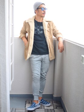 NOBさん(メンズ・170cm)の秋コーディネート