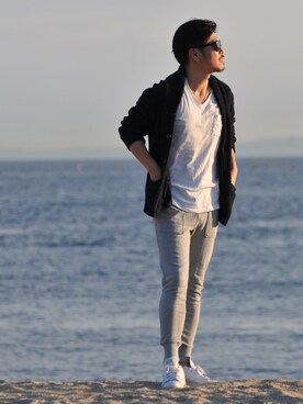 NOBさん（メンズ・170cm）の秋コーディネート