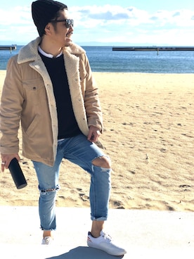 NOBさん(メンズ・170cm)の冬コーディネート