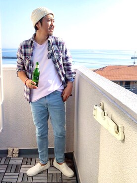 NOBさん（メンズ・170cm）の春コーディネート