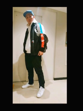 ヘソノオBOYSさん(レディース・162cm)の冬コーディネート