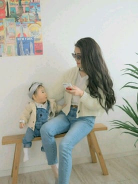 「SpRay（スプレイ）のアイテム（財布/小物）」を使った、ﾍｿﾉｵBOYSさん（レディース・162cm）の春コーディネート