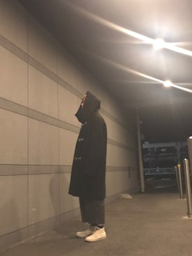 「hatra（ハトラ）のアイテム（ジャケット/アウター）」を使った、بيوكوさん（レディース・162cm）の冬コーディネート